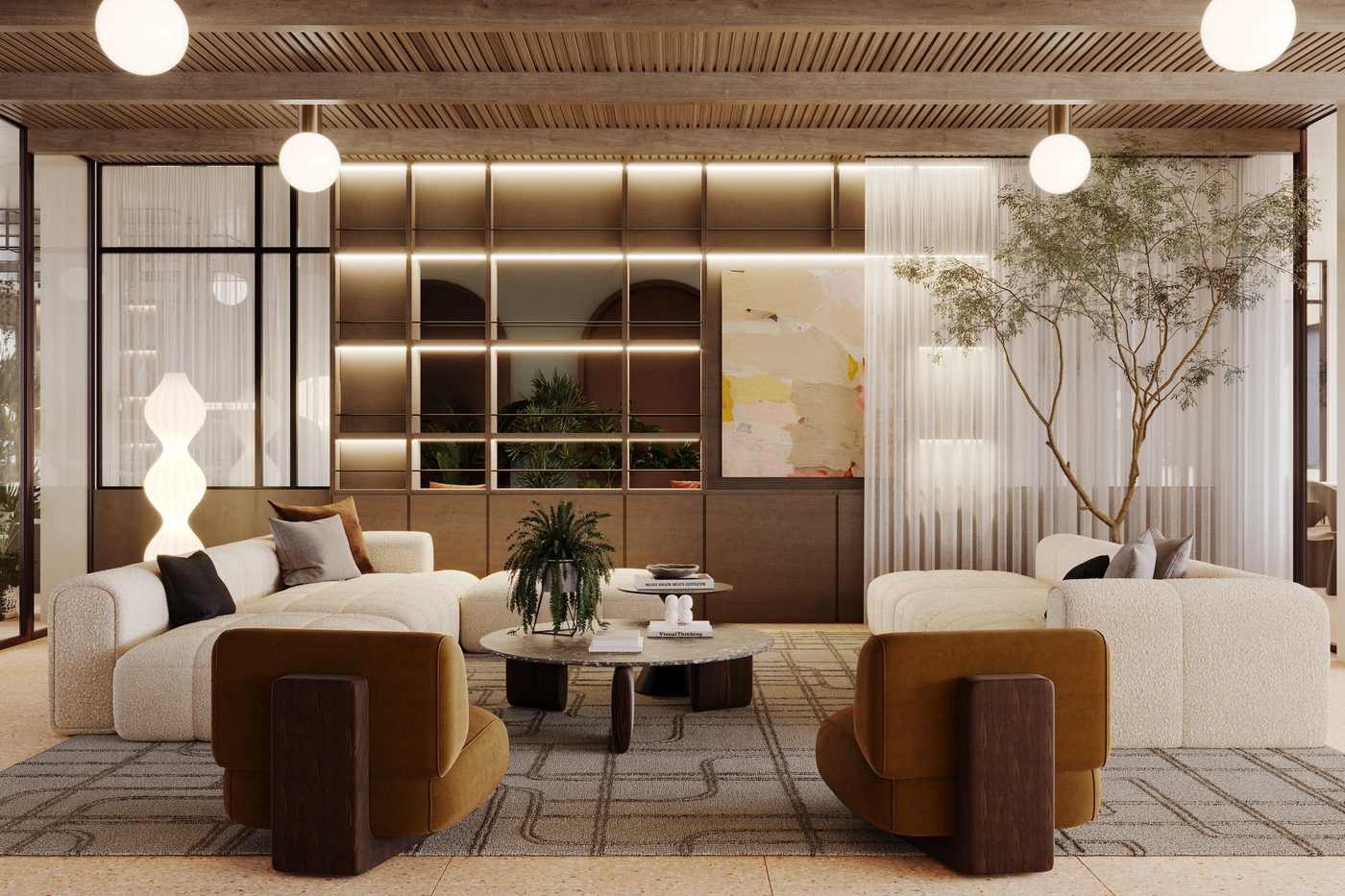 Meridian development marketing imagery — property branding by Ademchic