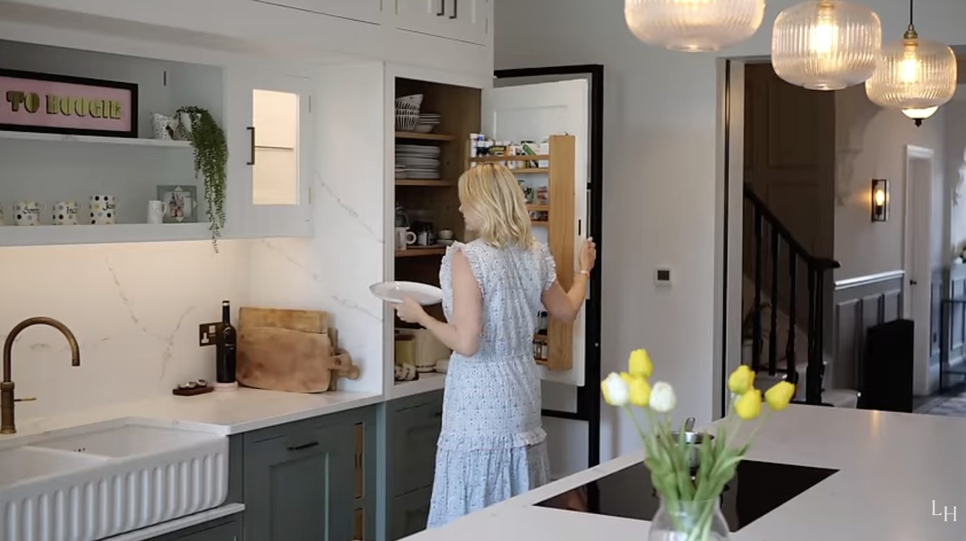 Luxury private residential interior with bespoke joinery and natural materials designed by Ademchic