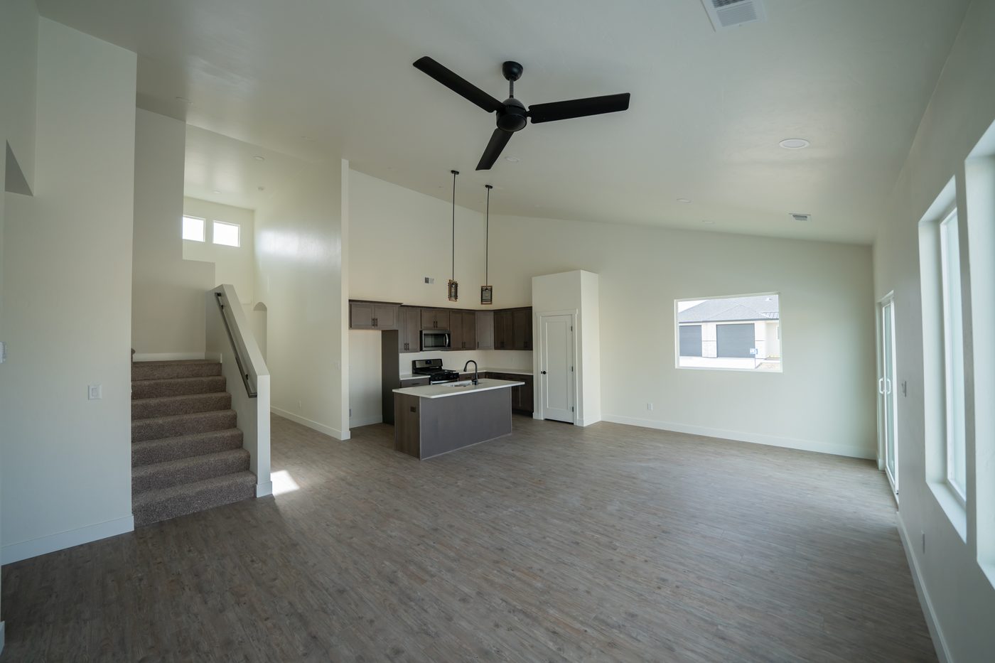 Forma Residence before &mdash; developer-standard interior