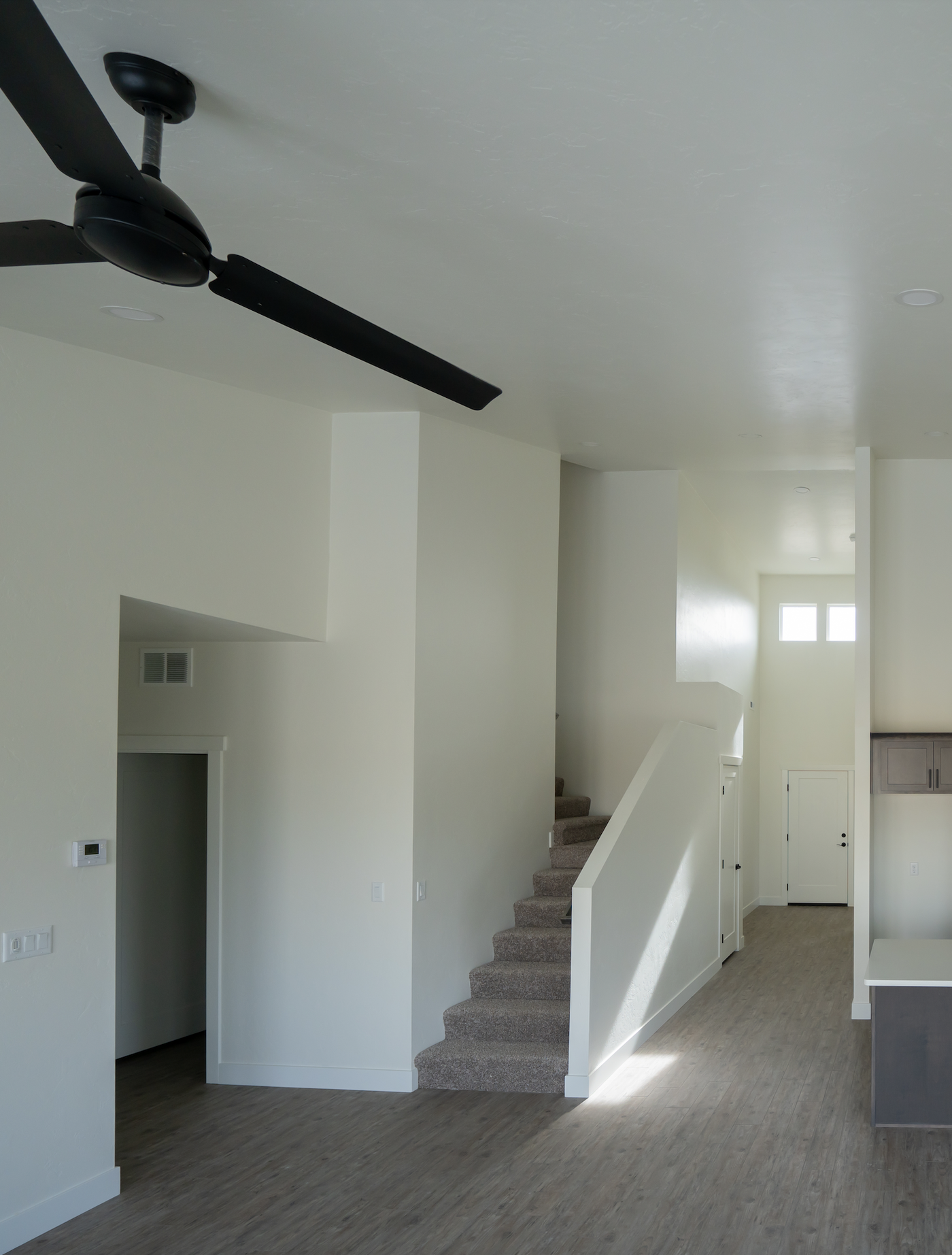 Forma Residence before &mdash; developer-standard interior